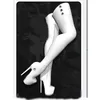 Weiß Matte Plattform Niet Stiefel Dünne High Heel Spitz Mode Sexy Kühlen 2024 Winter Große Größe Frau Schuhe Zapatillas mujer