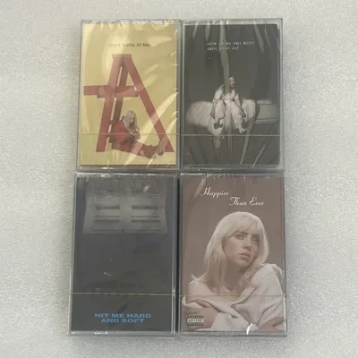 EU US Pop Music Tape Dont Smile at Me Album Ocean Eyes Cassettes Cosplay Walkman Recorder Car Soundtracks Box Party Music Gifts