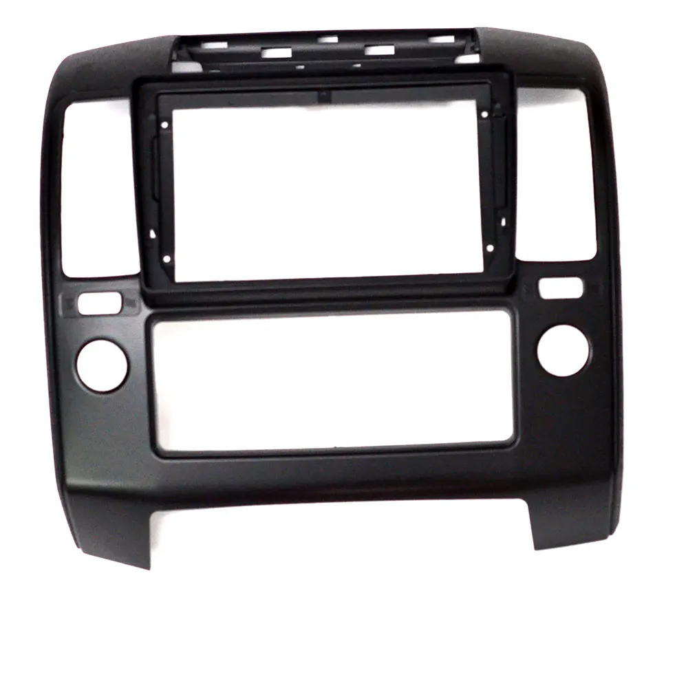 2 din 9 inch Autoradio-Faszien für Nissan Navara D40 2013-2017 Stereo-Head Unit Android MP5 GPS Video Player 2 Panel Dash Frame