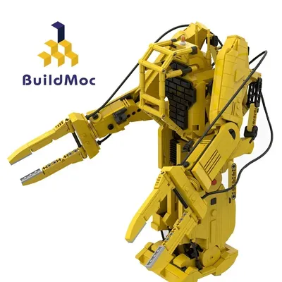 MOC Wissenschaft Serie Ripleys Powerloader Roboter Bausteine Kit Für Aliens Mechanische Mecha Spielzeug Für Kinder Geburtstag Geschenke Image