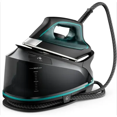 Iron for Clothes, High Pressure Steamer Iron with Boiler System, 400 Steam Holes, Vertical Steaming,