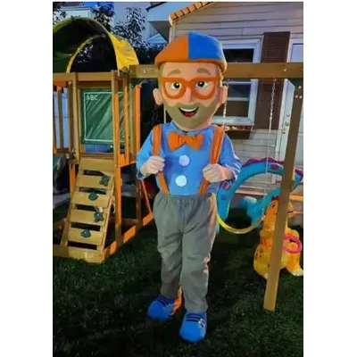 Neue Bauernhof Cowboy Maskottchen Puppe Kostüm Erwachsene Halloween Charakter Netter Junge Mann Image