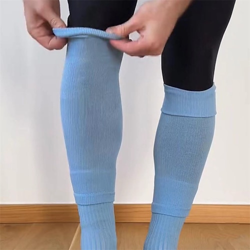 Herren 1 Paar Beinwärmer Schwarz Weiß Farbe Einfach Urlaub Sport Outdoor Täglich Basic Mittel Frühling Herbst Mode Lässig Image