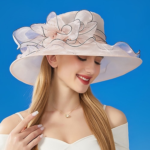 1950er Retro Vintage Derby Hut Kirchenhut Kentucky Derby Hut Dame Adelige Frauen Valentinstag Derby Ascot Pferderennfestival Erwachsenen Hut Frühling Sommer Image