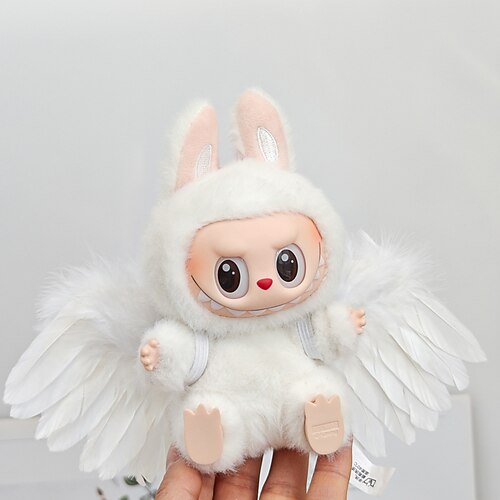 Kleidungsset für 17cm Puppen ForLabubu Modekleidung Zubehör Outfit geeignet für 6,69 Zoll (17cm) Puppe weiche Baumwollkleidung Ersatz keine Puppe NUR Kleidung