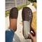 Damen Flache Schuhe Barfußschuhe Weiche Schuhe Schuhe mit weiter Passform Täglich Reise Muttertag Blumen Stickerei Flacher Absatz Runde Zehe Bohemien Urlaub Mode Spaziergang Kunstleder Loafer