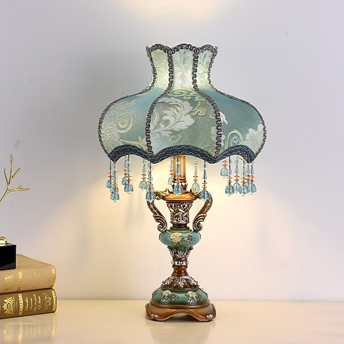 Moderne LED-Tischlampe in warmweiß, für Wohnzimmer, Schlafzimmer, Büro, Nachttisch und Bücherregal. Image