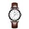 elegante Herren-Quarzuhr mit Edelstahlarmband, Wasserdichtigkeitsklasse IPX7, leuchtende Datums- und Tagesanzeige, modische und trendige, lässige, vielseitige und sportliche Herrenarmbanduhr