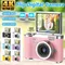 Appareil photo numérique CCD 64 Go 4K pour étudiant Appareil photo de photographie numérique compact