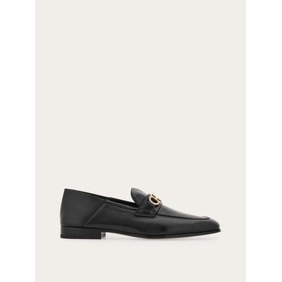 Hybrid Loafer With Gancini Ornament - White - Ferragamo Slip-Ons
