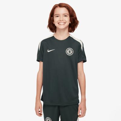 Chelsea Nike Strike Trainingsoberteil – Grün – Kinder Image