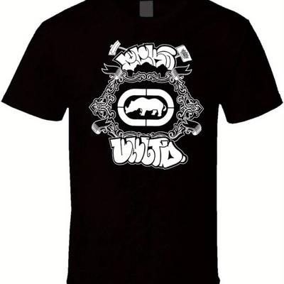 TEMU Men's Vintage 1972 - 100% Cotton Crew Neck, Regular Fit Short Sleeve With & Graffiti Logo Print, Casual Shirt, Machine Washable Image