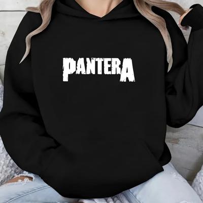 TEMU 1pc Hoodie For Women, Casual Long Sleeve Pullover With Pocket, Polyester Knit Fabric, Stretch, Hooded Sweatshirt Image