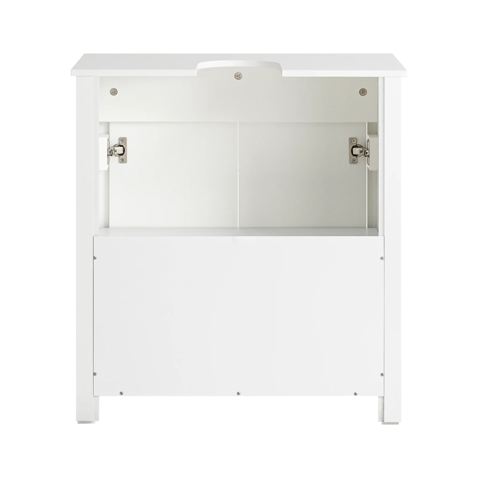 SoBuy BZR101-W Waschbeckenunterschrank Waschtischunterschrank Badschrank Waschtisch Badezimmerschrank Unterschrank Badmöbel