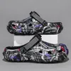 Plus Size 47 Summer Men Sandals Clogs Outdoor Garden Clogs Hole Shoes Male Casual Shoes Water Shoes