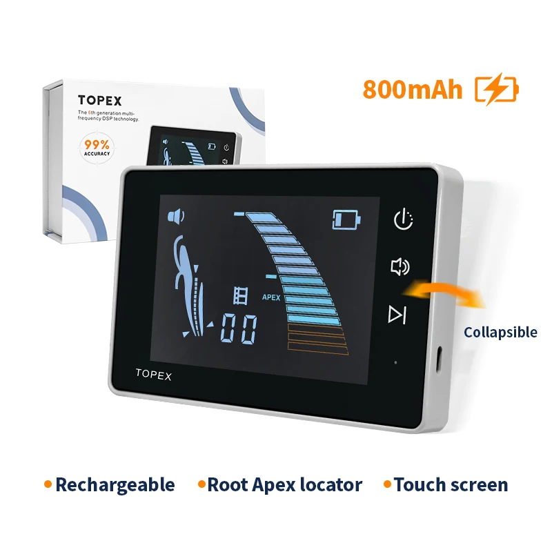 Dental Touch Screen Endo Apex Locator Zahnmedizin Micro Endodontie Apical Locator Mini Wurzel Kanal Gelegen Zahnarzt Labor Werkzeug Image