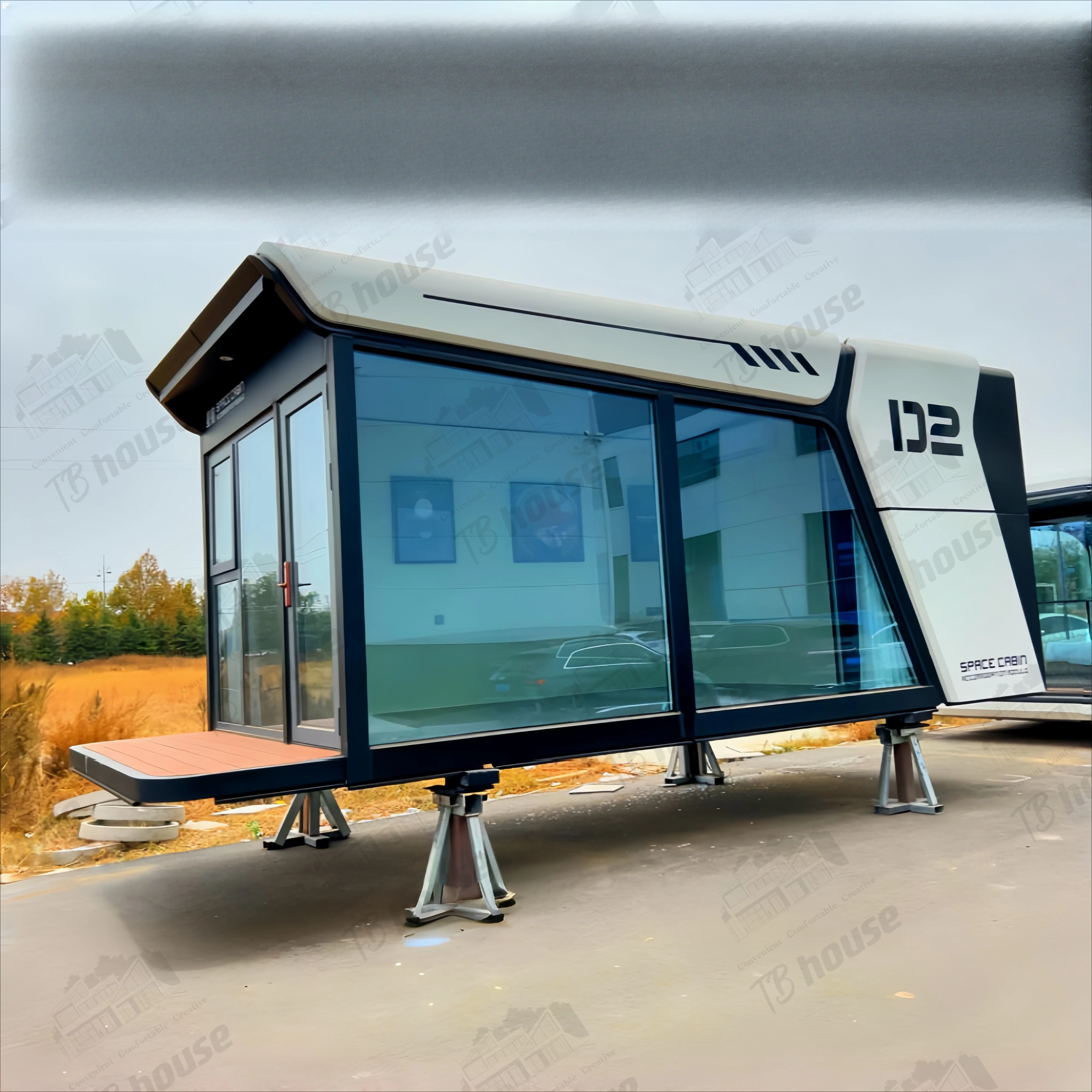 Fabrikspezifisches vorgefertigtes Luxus-Kapselhaus für mobiles Zuhause Image