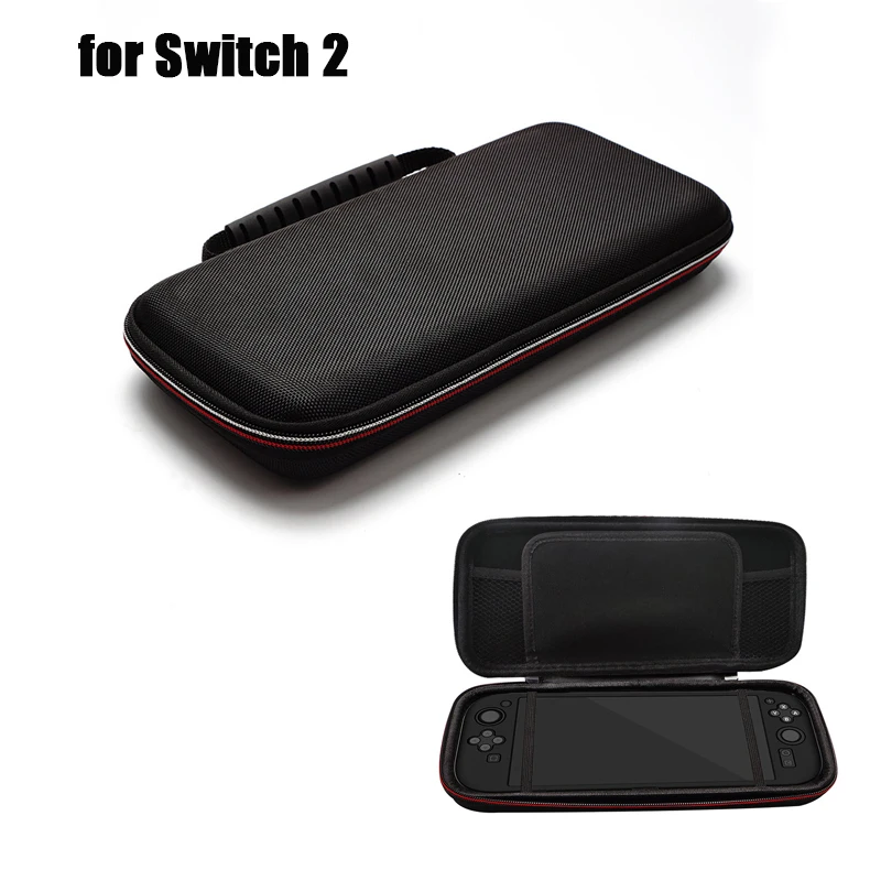 Harte Tragetasche, stoßfeste Spiel-Reise-Aufbewahrungstasche, kratzfeste, wasserdichte Schutzhülle für Switch 2, Tragetasche Image