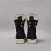 Ricks Marke Männer Schuh Casual High Top Frauen Sneaker Schwarz Ankle Boot Fashion Zip Metall