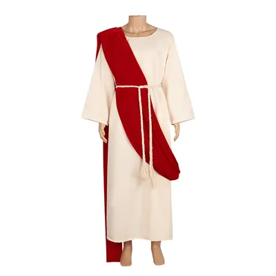 Jesus Cosplay Antike griechische römische Priester Mönch Kostüm Erwachsene Männer Plus Kostüm Männer Image