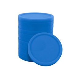 CombiCraft Wertmarken oder Einkaufswagenchips 1€ Format in Blau - 500 Stück Image