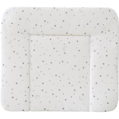 Wickelauflage ROBA "Soft, Sternenzauber grau", grau (sternezauber, grau), B:85cm L:75cm, Polyester, Baumwolle, Wickelauflagen, Wickelauflage