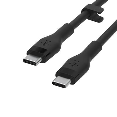 BELKIN USB-Kabel "Flex USB-C/USB-C Kabel, Schnellladen bis 60W,1m", schwarz, 100cm, Kabel Image
