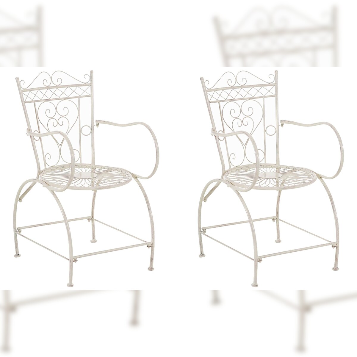 CLP 2er Set Stühle Sheela antik-creme Image