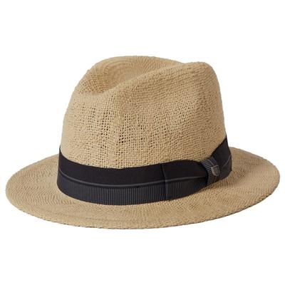Brixton - Roma Straw Fedora - Hut Gr M beige Image