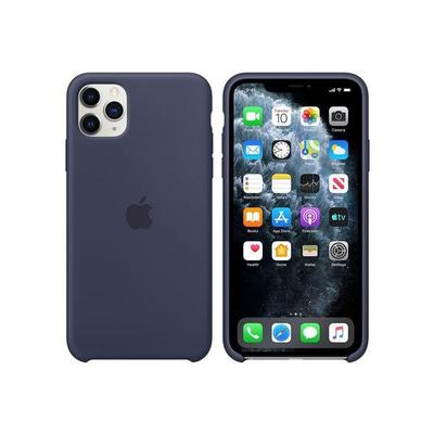 Apple Schutzhülle »Silikon « mitternachtsblau blau