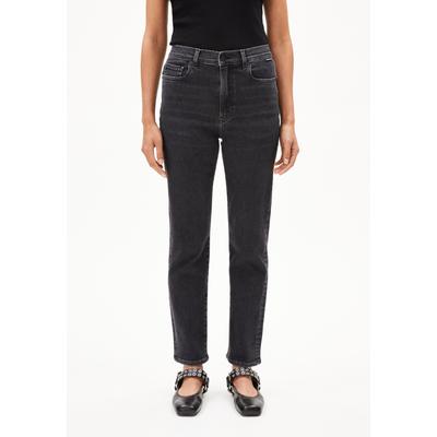 LEJAANI - Frauen Slim Fit Jeans - schwarz (Größe: 33/30) Image