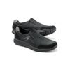 Walbusch Herren Aquastop Slip-On-Schuhe Schwarz