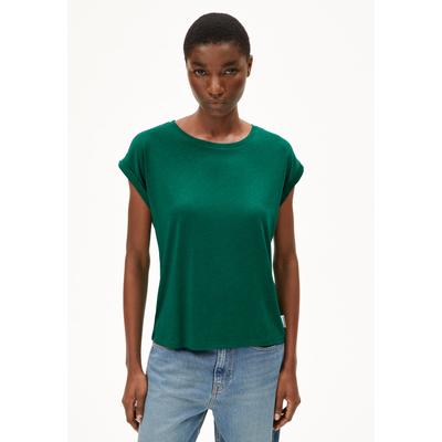 JILAANA T-SHIRT - Frauen Regular Fit T-Shirt - grün (Größe: M) Image