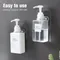 4/8Pcs Free Punching Seamless Paste Storage RackWallMounted Multifunctional Round Hooks Kitchen Bathroom Household Ring Hangers