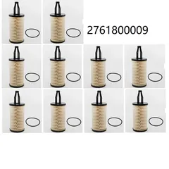 10PCS Oil Filter 2761800009 For Benz W204 S205 A207 W166 W251 V222 R172 3.0L 3.5L 4.6L Engine
