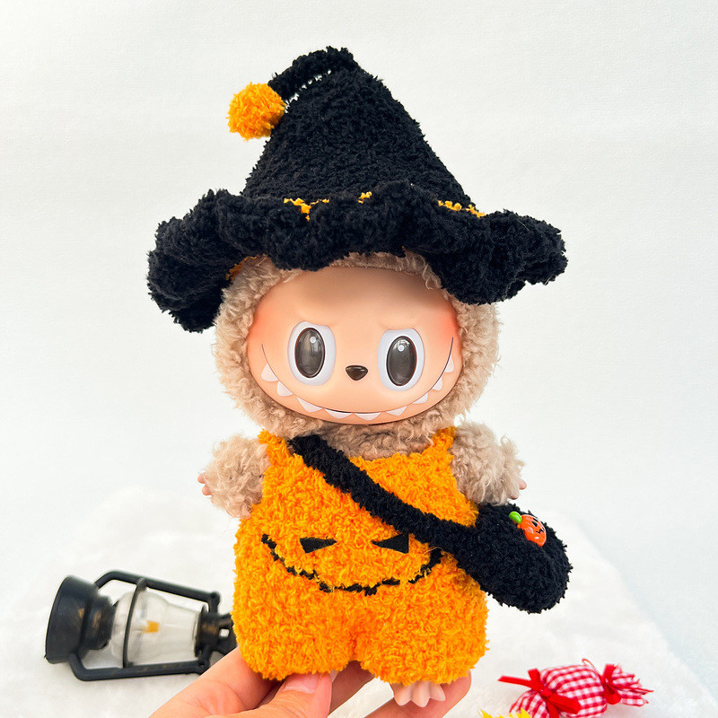 Clothes Set for 17cm Dolls ForLabubu Fashion Clothes Accessories Outfit Suitable for 6.69inch (17cm) Doll Soft Cotton Clothing Replacement No Doll ONLY Clothes Christmas Gift