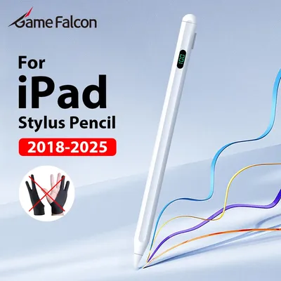 For Apple Pencil For Ipad A16 10 9 10th 9th Generation 2025 Stylus Pen Pro 13 M4 12.9 Air 11 M3 M2 5