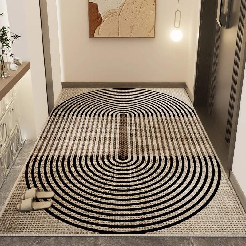 Heimdekoration, Eingang, Fußmatte, Einfachheit, solider Willkommensteppich für Wohnzimmer, Schlafzimmer, rutschfest, weicher Teppich, Balkon, Badezimmermatten Image
