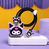 Hello Kitty Kuromi Anime Anti-Breaking Apple Datenkabel Schutzhülle Handy 18/20W Ladegerät