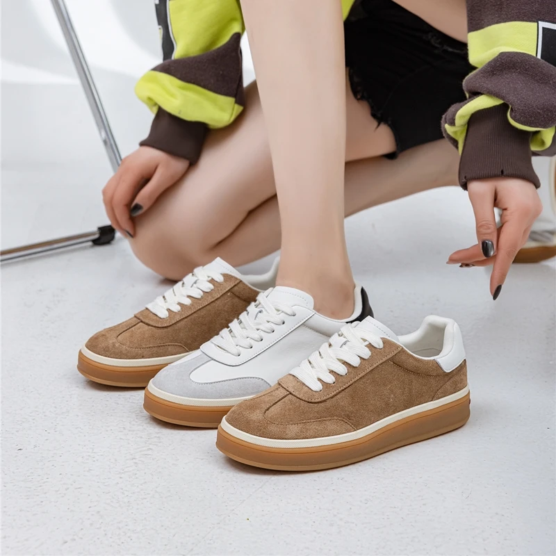 2025, neue Damen-Sneaker-Schuhe, deutsche Trainingsschuhe mit flachen Sohlen für Damen, große Lauf- und Skateboard-Damenschuhe