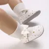 0-18M Baby Mädchen Nette Mokassins Schuhe Weiche Sohle Schleife Dekor Little Star Wohnungen Schuhe