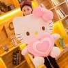 Sanrio Große Größe 60 cm Hello Kitty Katze Plüschpuppen Stofftier Spielzeug Kitty Super süßes rosa