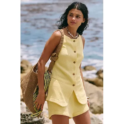Coastal Classy Set by free-est at Free People in Buttered Popcorn, Size: Large