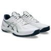 Hallenschuh ASICS "COURT HUNTER FF", Gr. 49, weiß, lichen rock, Synthetik, sportlich, Schuhe