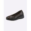 Ballerina CASUAL LOOKS, Damen, Gr. 40, braun (schoko), Lackleder, Glattleder, sportlich, Schuhe