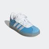 Sneaker ADIDAS SPORTSWEAR "VL COURT 3.0 KIDS", Gr. 32, semi blau burst, cloud weiß, lucid pink, Synthetik, Textil, sportlich, Schuhe