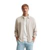 Langarm-Poloshirt MARC O'POLO "aus weicher Bio-Baumwolle", Herren, Gr. XXL, grau (dapple gray), Obermaterial: 100% Baumwolle, unifarben, casual, regular fit, Kurzarm, Shirts