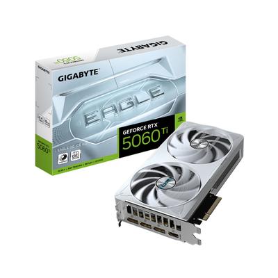 GIGABYTE Grafikkarte "GeForce RTX 5060 Ti EAGLE OC ICE 8G Grafikkarte – 8 GB GDDR7, 128 Bit", eh13, Grafikkarten