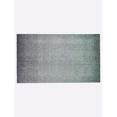 Fußmatte Gr. 3, blau (petrol, gemustert), B:70cm H:7mm L:190cm, Polyamid, Kunstfaser, Teppiche Image