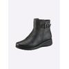 Stiefelette CASUAL LOOKS, Damen, Gr. 39, schwarz, Glattleder, Schuhe